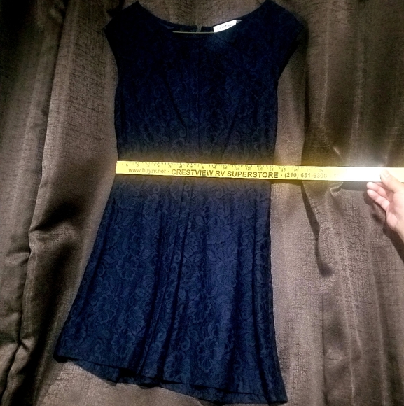 Calvin Klein Mini Lace Dress - Picture 8 of 9